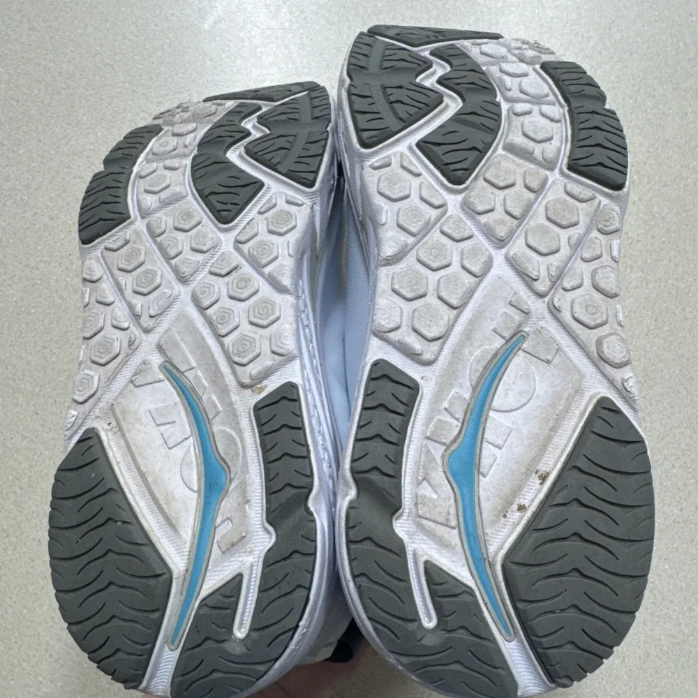 Hoka One One Valor LTR Women's 7 Running Shoes White Pale Blue